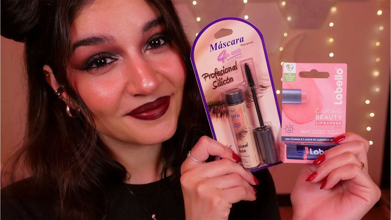 ASMR Beauty Haul ✨ Whispers, Show & Tell, Tapping, Spanish Words