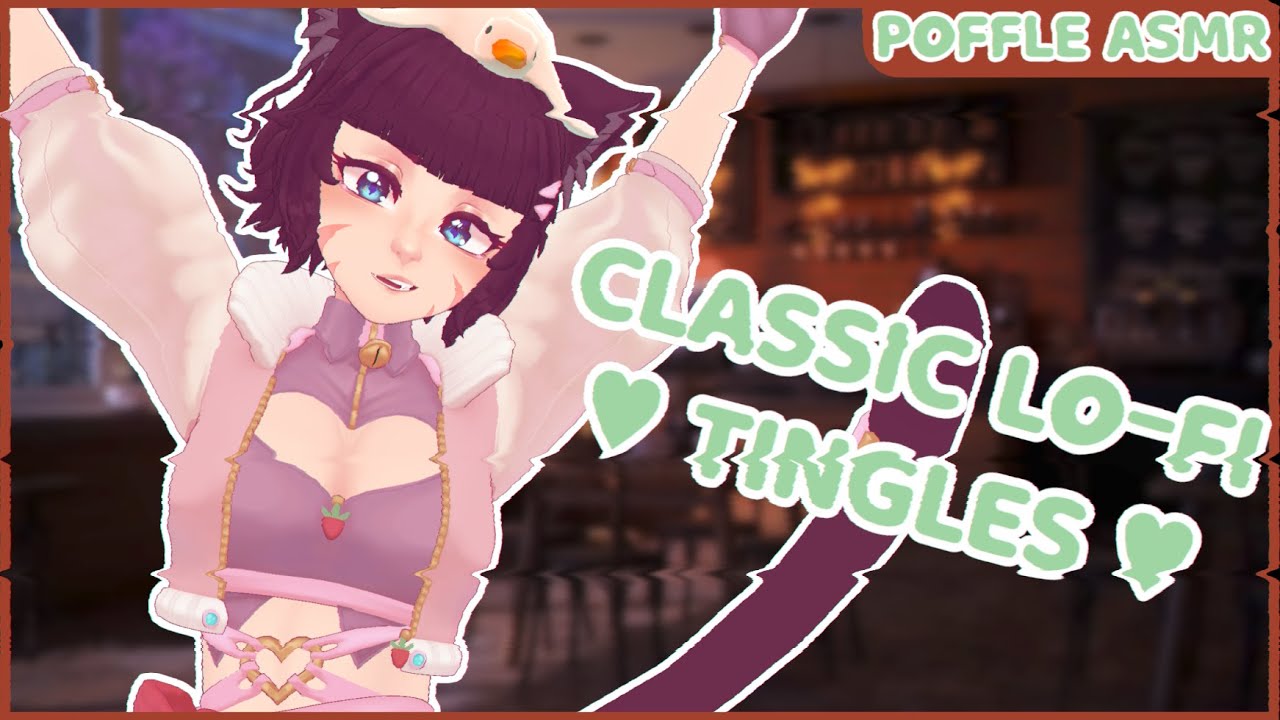 [Lo-fi ASMR] Catgirl Gives You Classic Tingles & Triggers