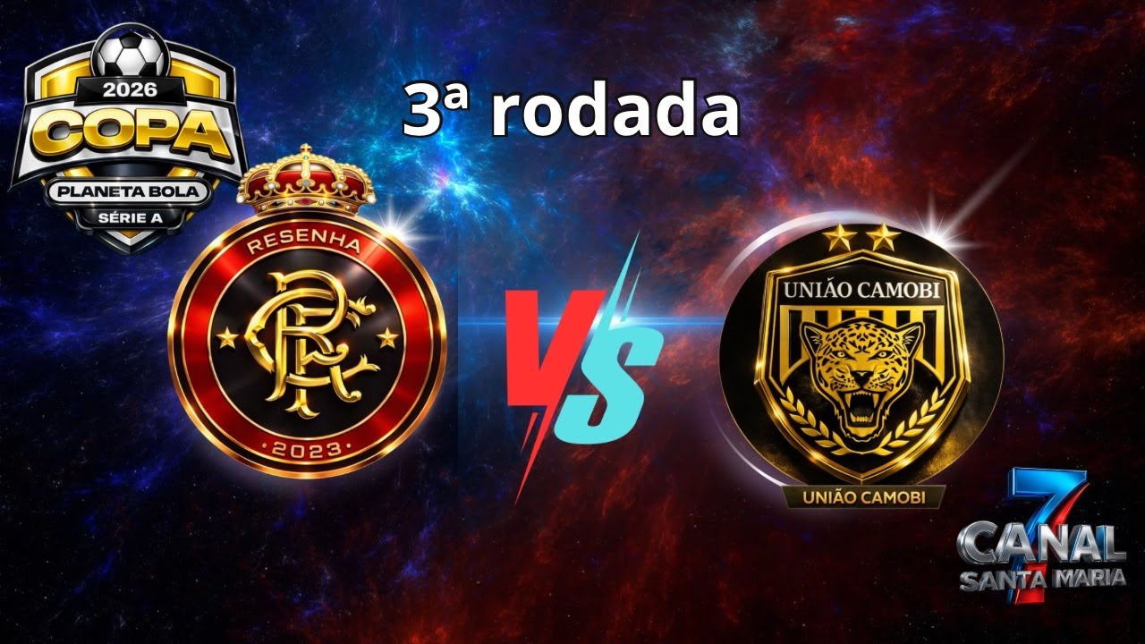 3&ordf; Rodada  s&eacute;rie A 🚀🎬⚽️🎥