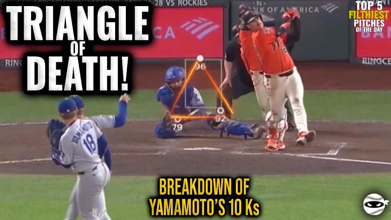 Masterful Pitch Sequence from Yoshinobu Yamamoto!