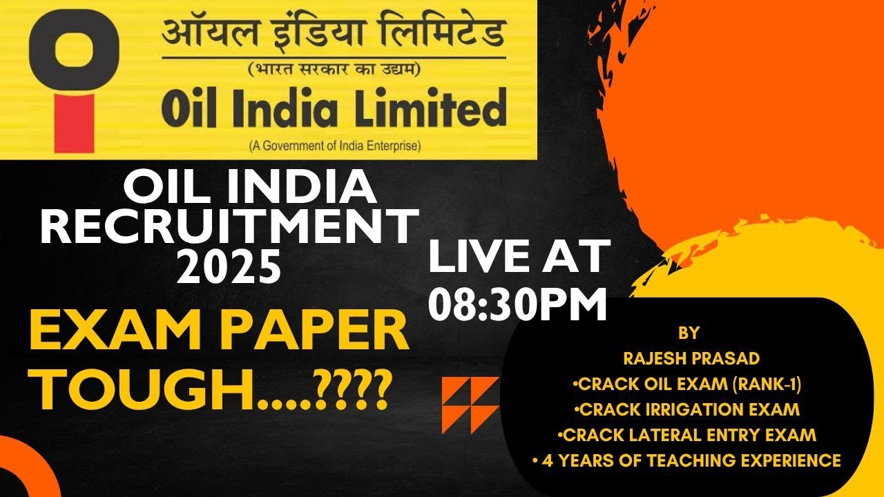 Exam paper tough..?||General discussion||Target OIL 2025||Crack je Exam