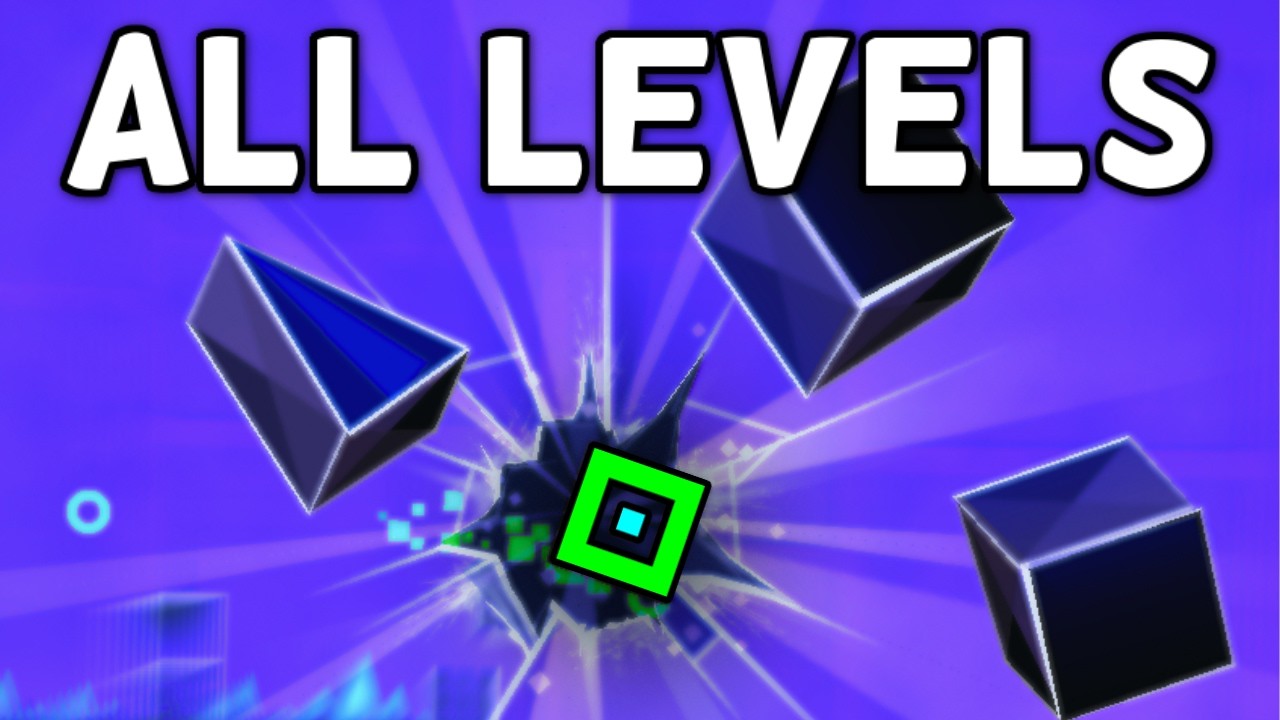 100 Creators Remake Stereo Madness - ALL LEVELS