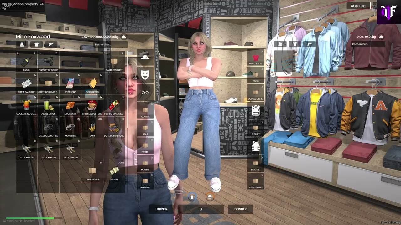 [NoFaceWL] #7 Milie Foxwood future Flic !