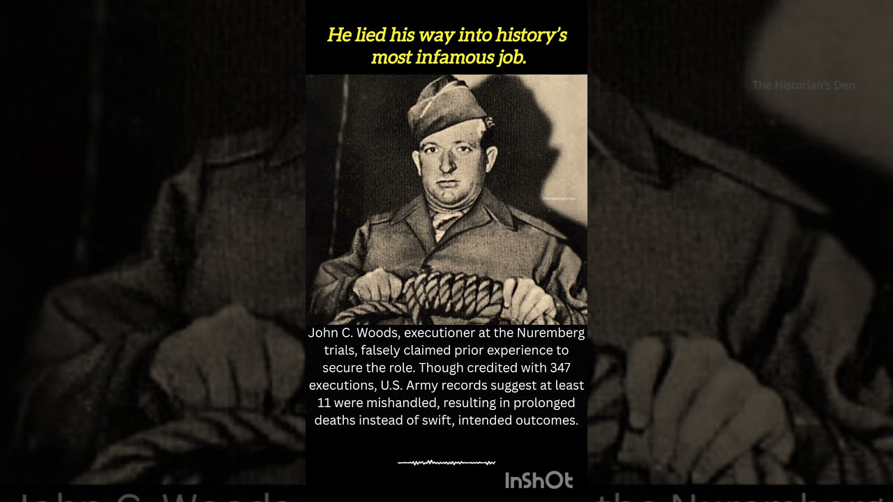 John C. Woods: The Untrained Hangman Behind the Nuremberg Executions