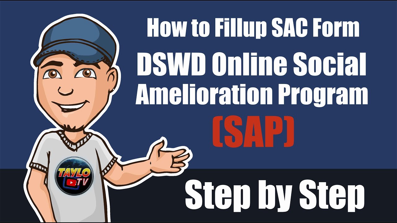 How to Fill-up SAC Form | DSWD ONLINE Social Amelioration Program(SAP) 2nd Wave/Tranche