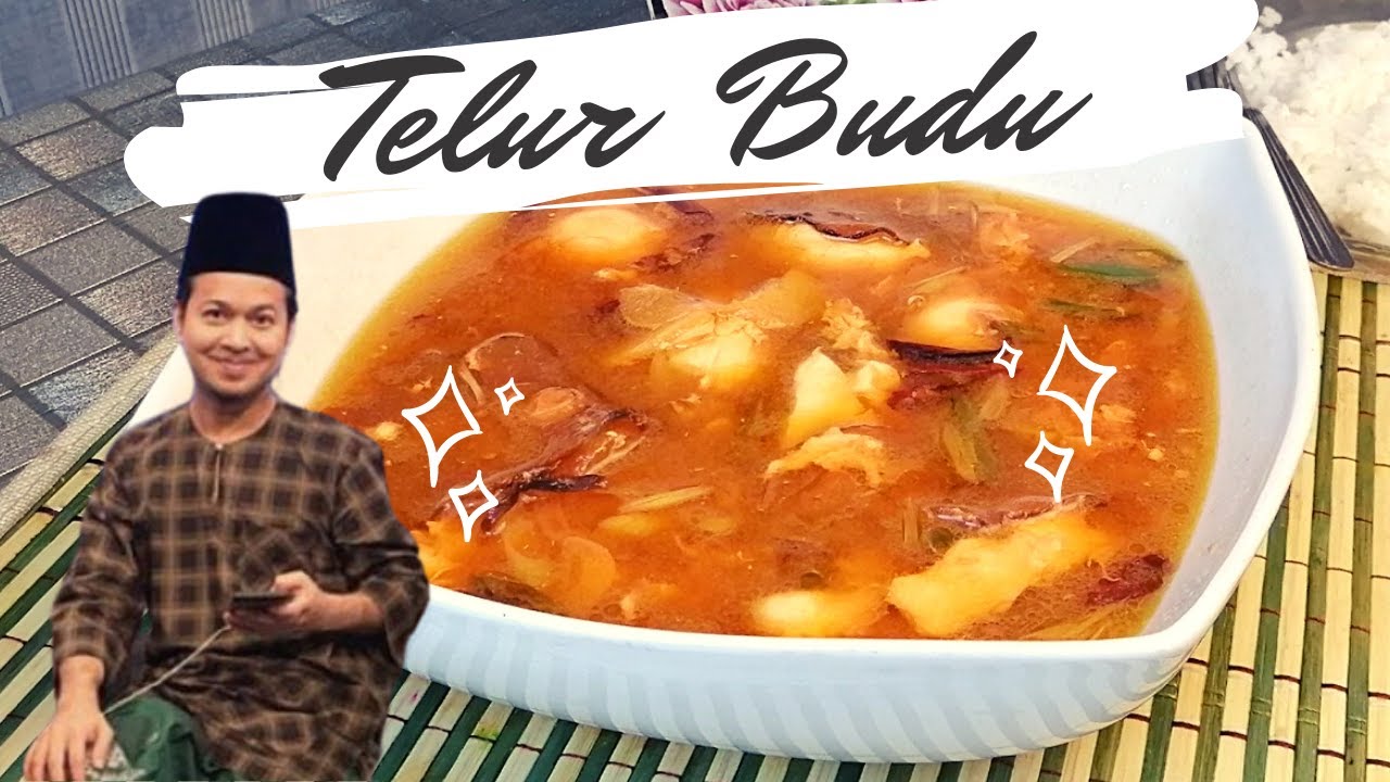 Telur budu resepi Fedtri Yahya MHI TV3