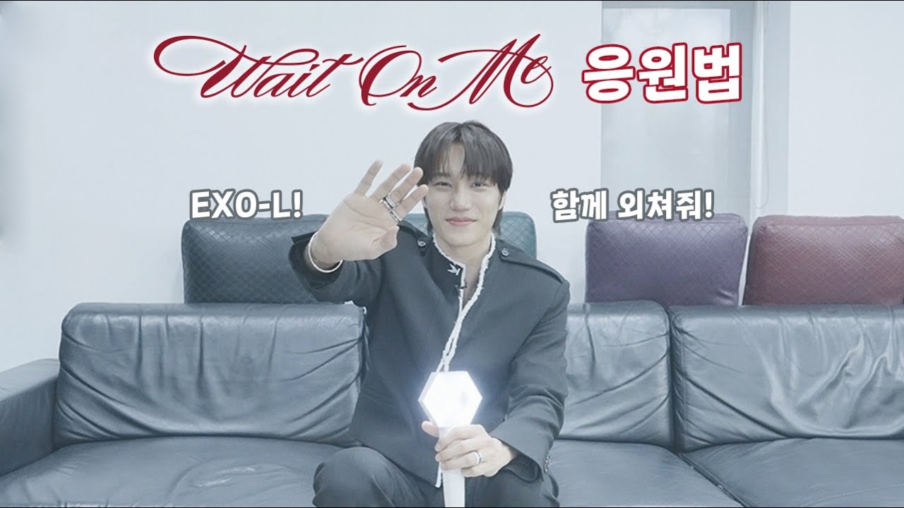 KAI 'Wait On Me' Fanchant Guide | 지금 네가 원하는 걸 난 I get it 🐻🩶
