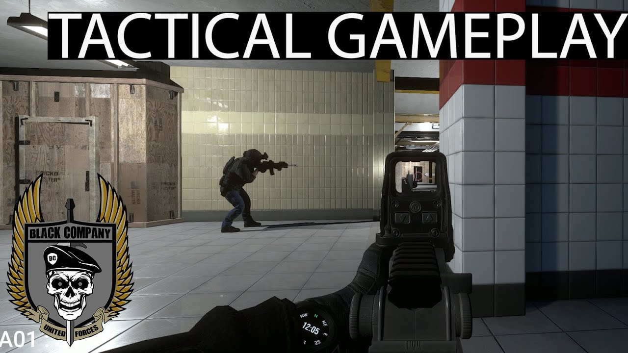 GROUND BRANCH / REAL GERMAN VETERANS / TACTICAL GAMEPLAY / CO-OP / SUBWAY