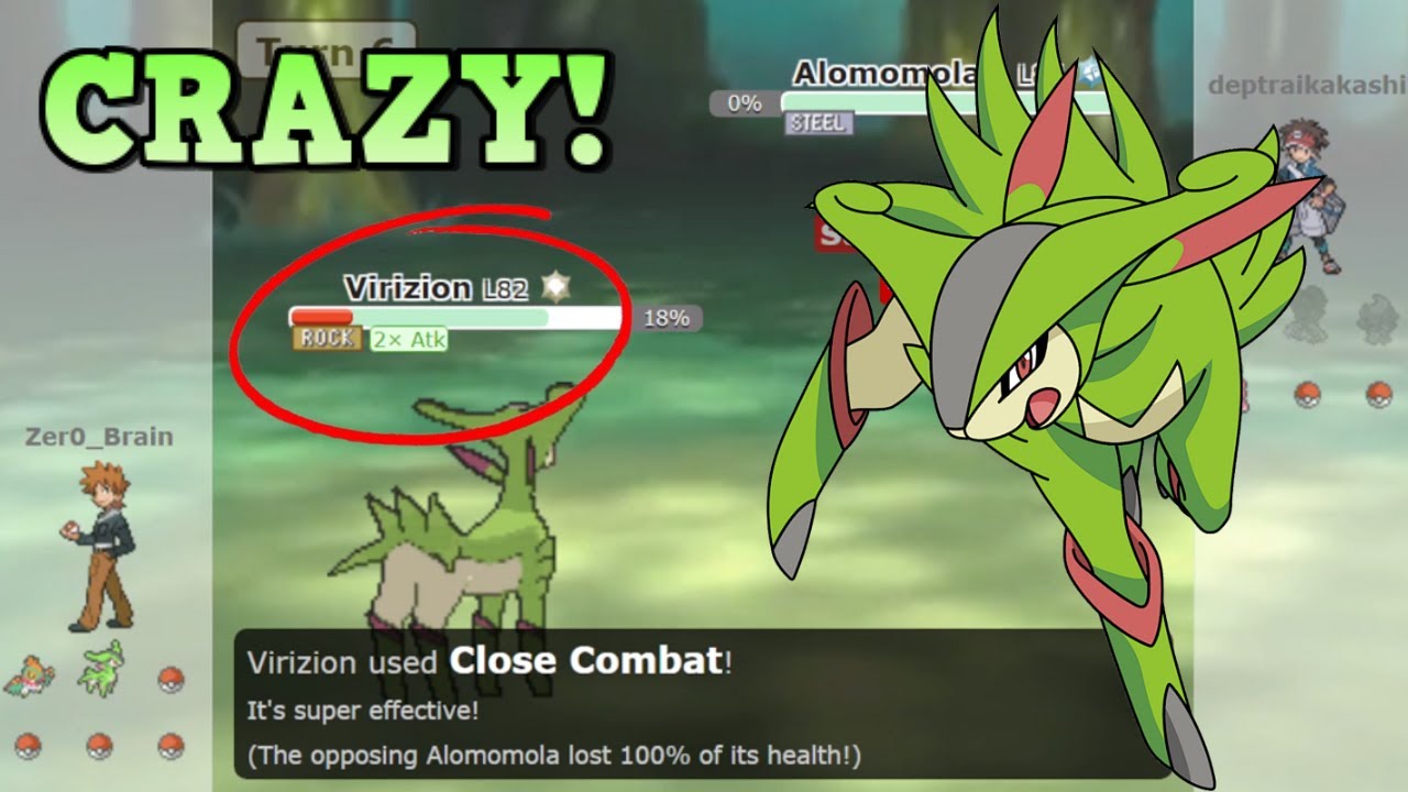 TERA ROCK VIRIZION CLEARING HOUSE! (Pokemon Showdown Random Battles)