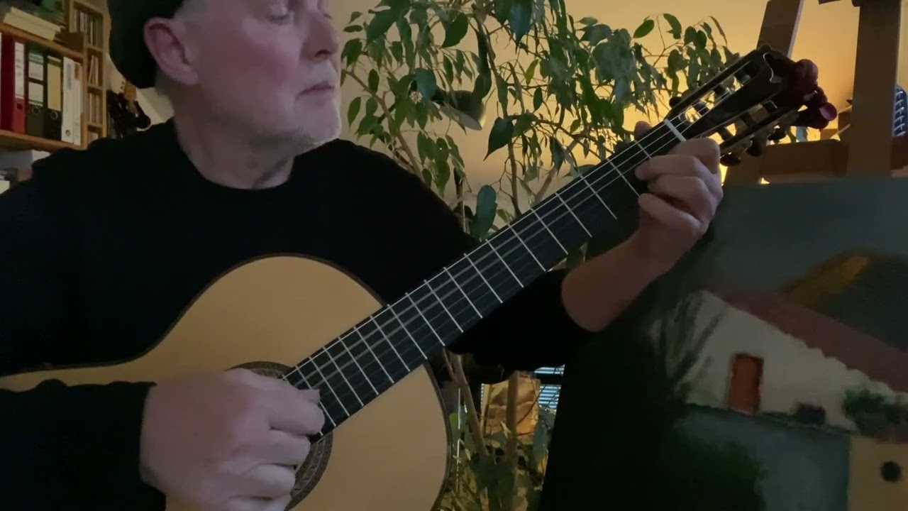 Estudio in E-Moll - von Francisco Tarrega   performed by Klaus Hartmann