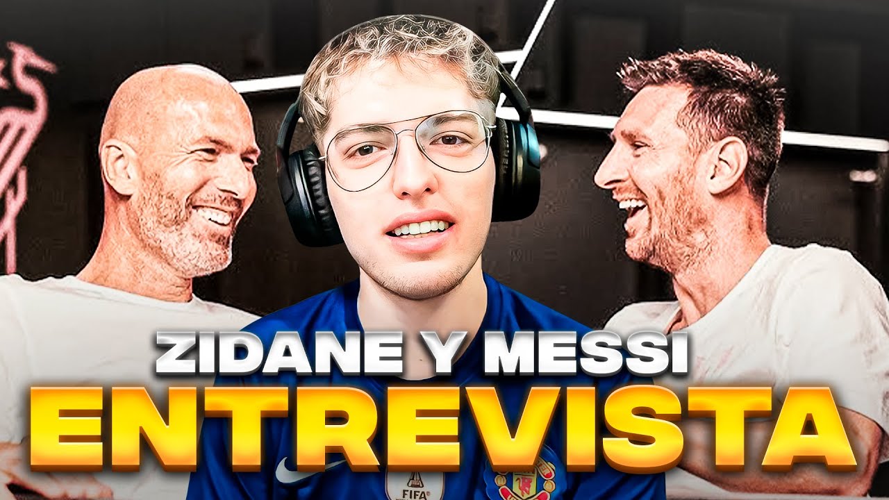 DAVOO XENEIZE REACCIONA A MESSI CHARLANDO CON ZIDANE