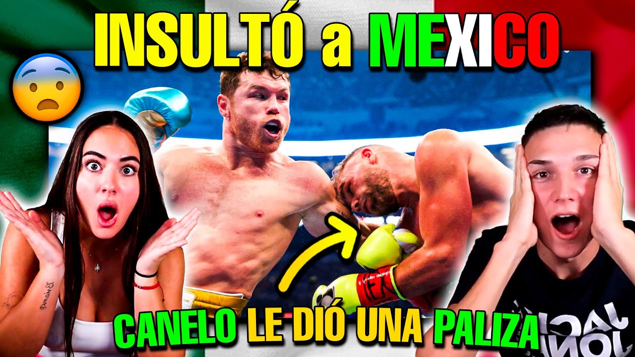 🇪🇸 MIS SOBRINOS REACCIONAN a CANELO ÁLVAREZ vs SAUNDERS | DESPRECIÓ a MÉXICO y lo MANDÓ al HOSPITAL