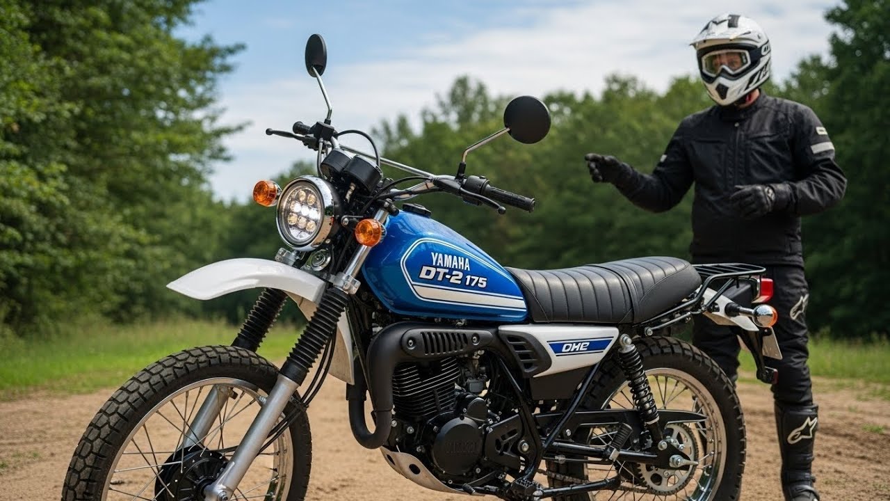 Новая Yamaha DT-2 175 (2026) вернулась! Классическая двухтактная легенда возрождается 😱 | Полный ...