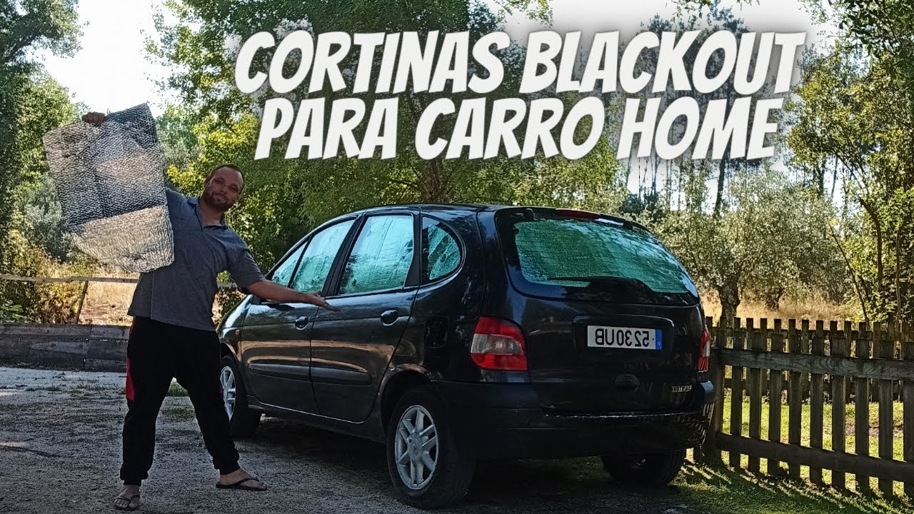 Aprenda a fazer cortinas blackout anticalor para seu carro home 😁