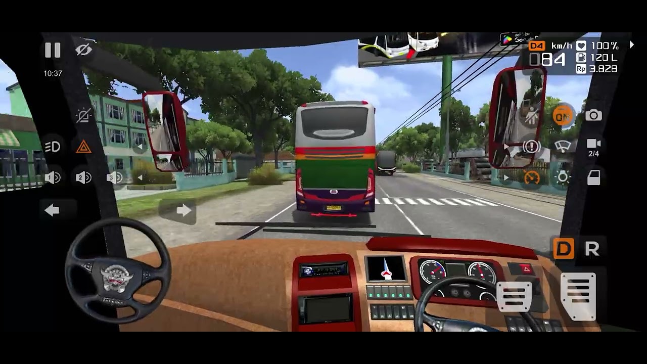 Smooth bus driving | Bus simulator indonesia