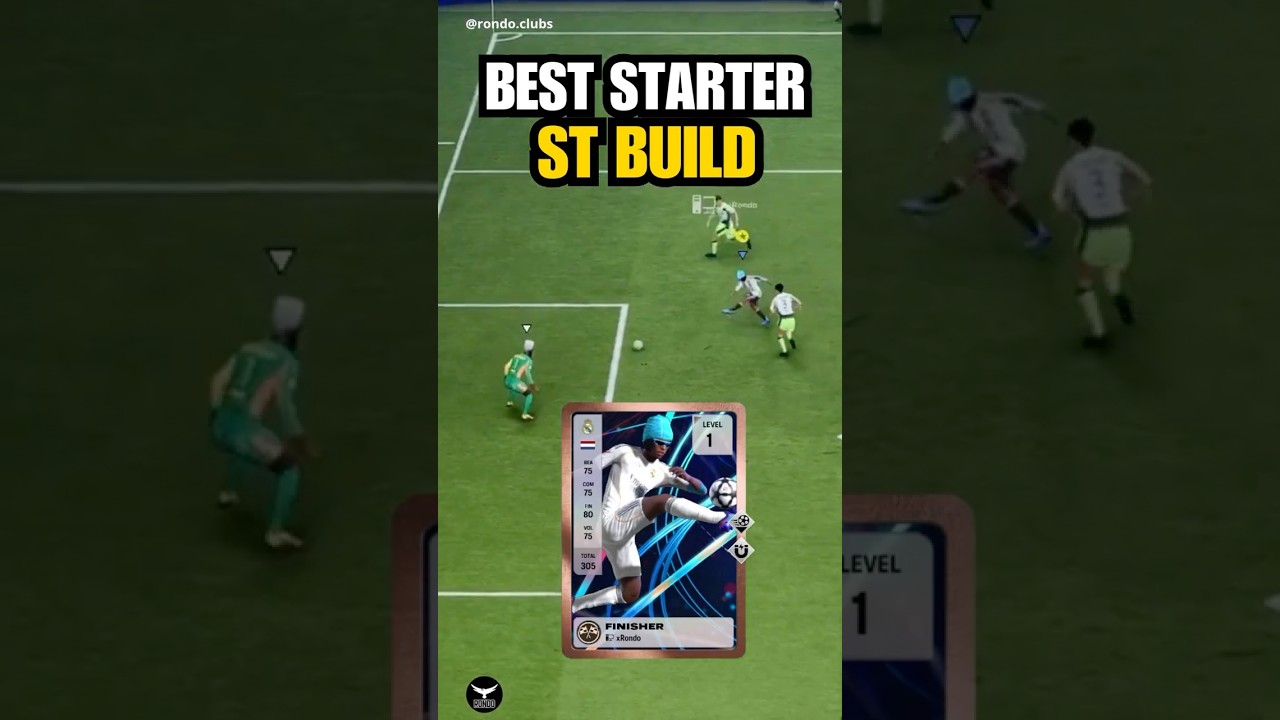 Best Starter Striker Build in FC 26! 🥵#fc26 #proclubs