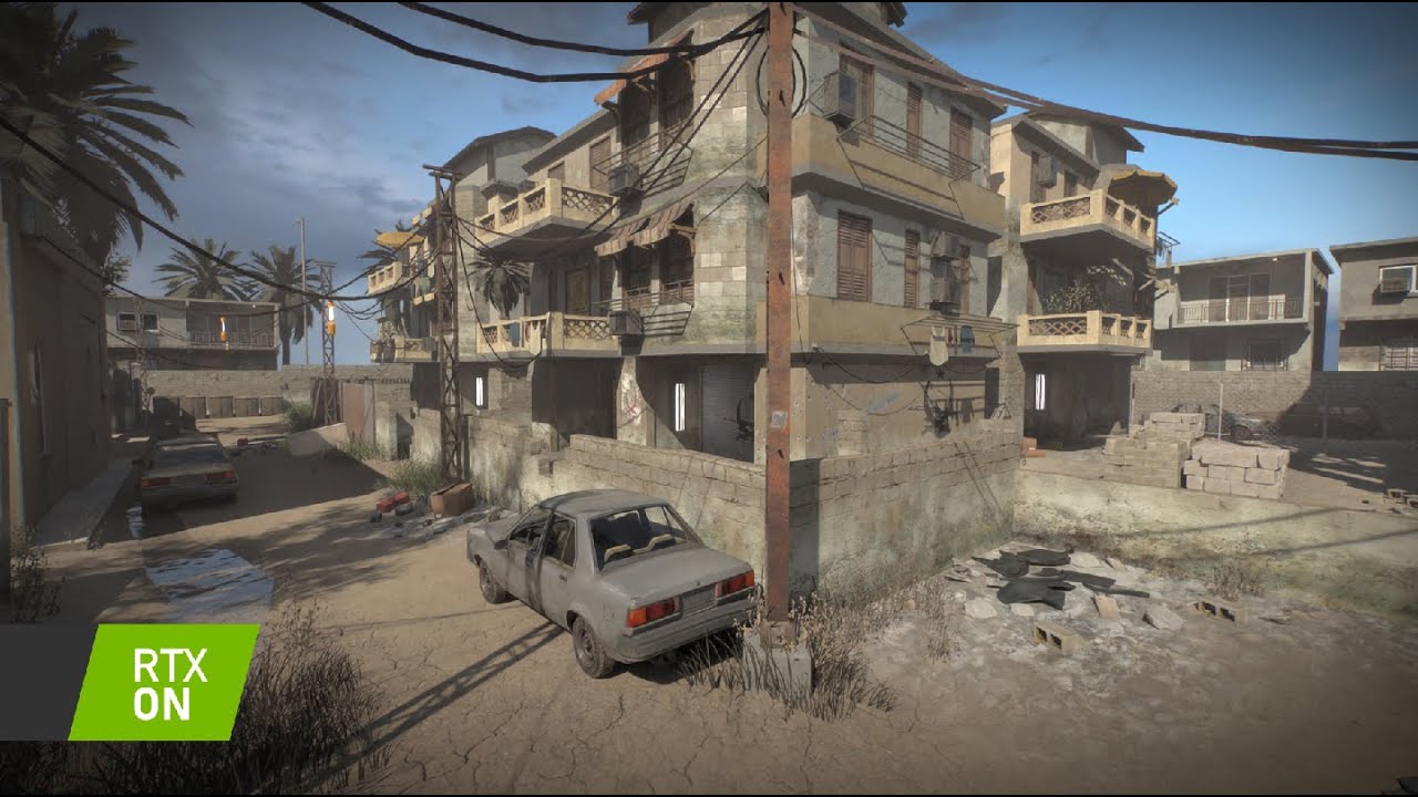 Call of Duty 4 - RTX Remix - Backlot - Pathtracing