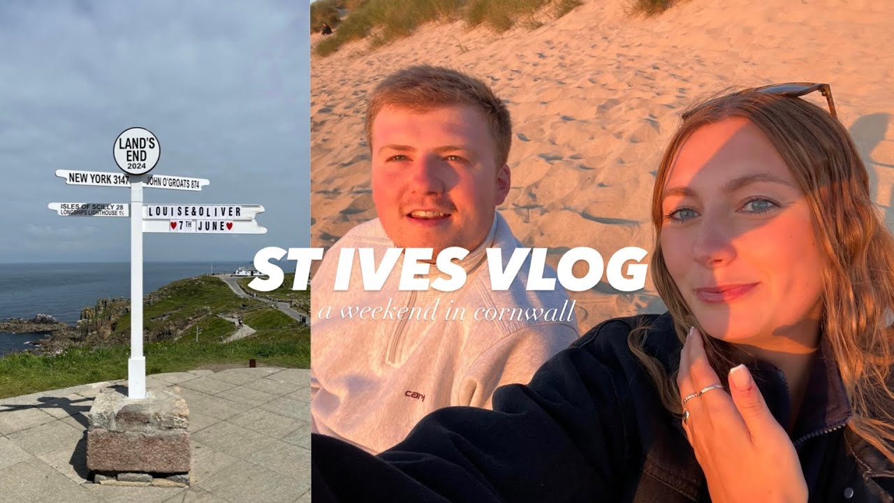 VLOG: our weekend away to st ives 🌊
