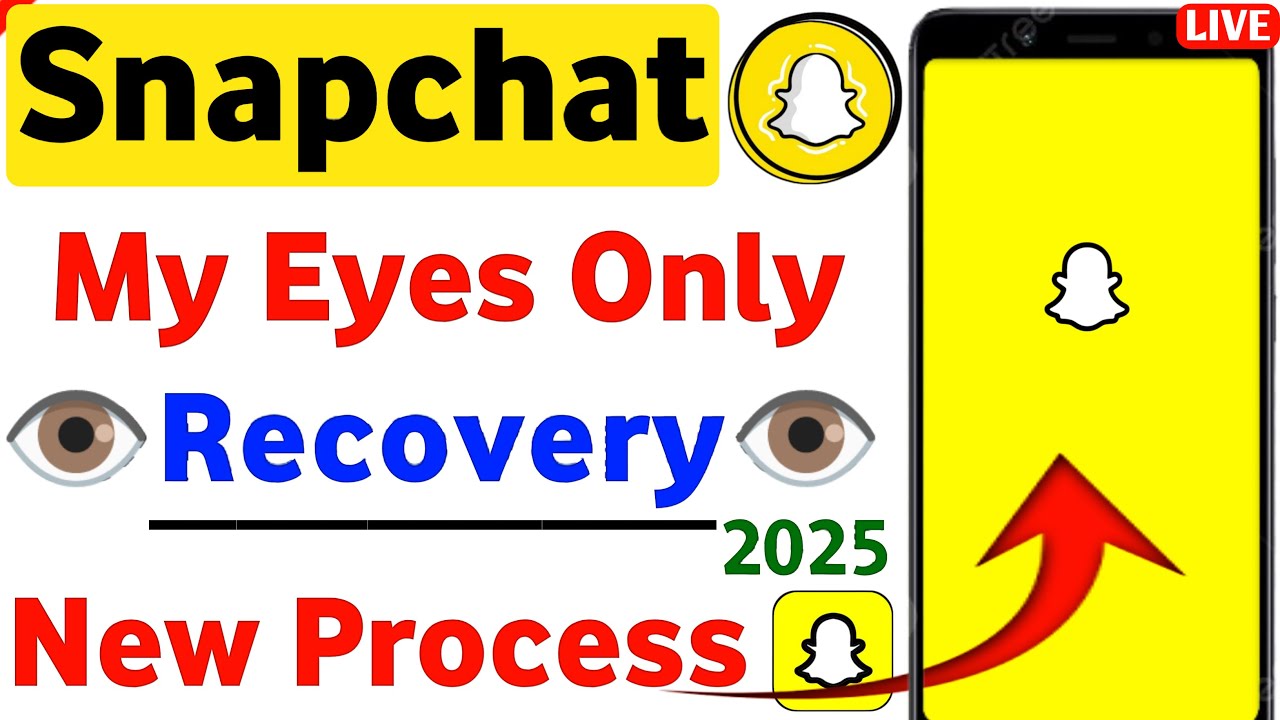 Как восстановить Snapchat My Eyes Only 2025 | Snapchat удалил фото My Eyes Only, новый процесс во...