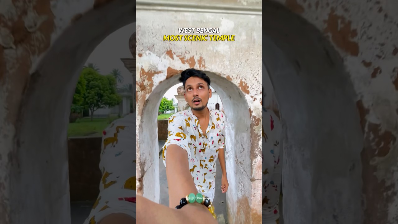Most Scenic temple of West Bengal #shortsdaily #travel #kolkata #minivlog #westbengal #hiddengems