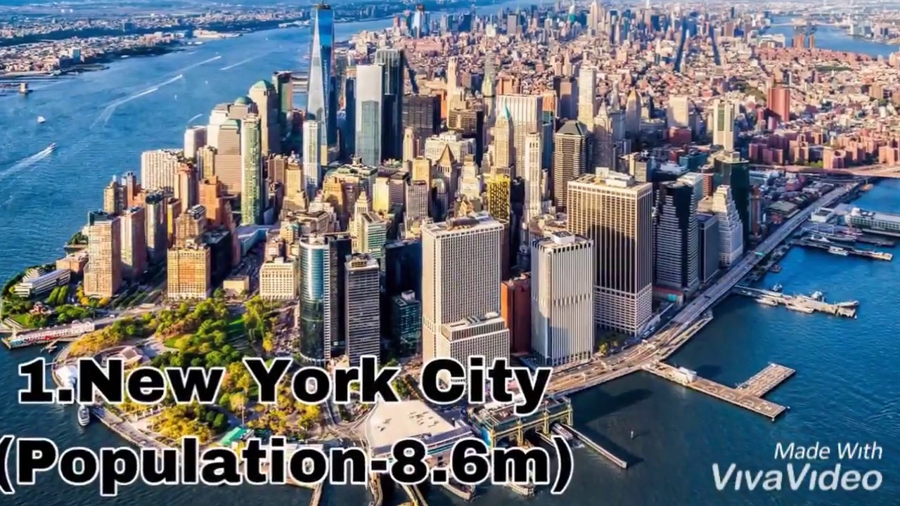 Top 10 Largest cities in United States by population 2020