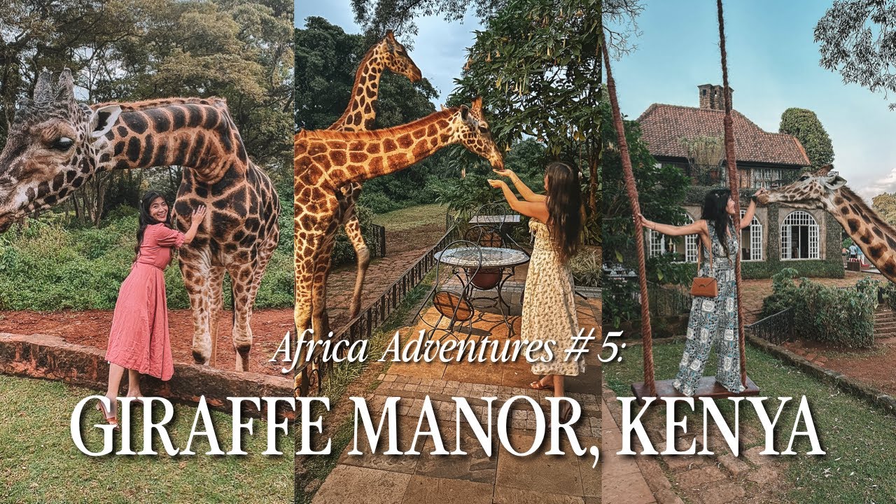 Inside Africa's £1000 A Night Hotel: 3 Days at Giraffe Manor, Kenya! 🦒🇰🇪(AFRICA VLOG 5)