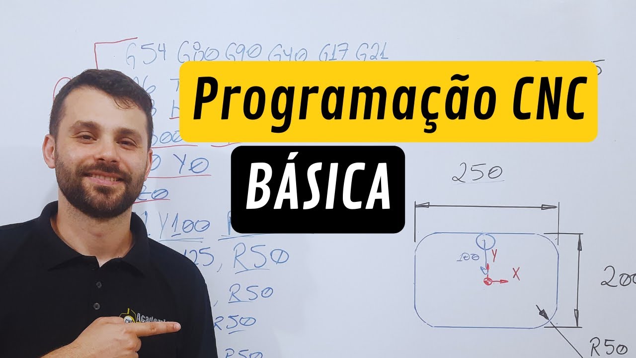 Programa&ccedil;&atilde;o CNC para iniciantes (simples)