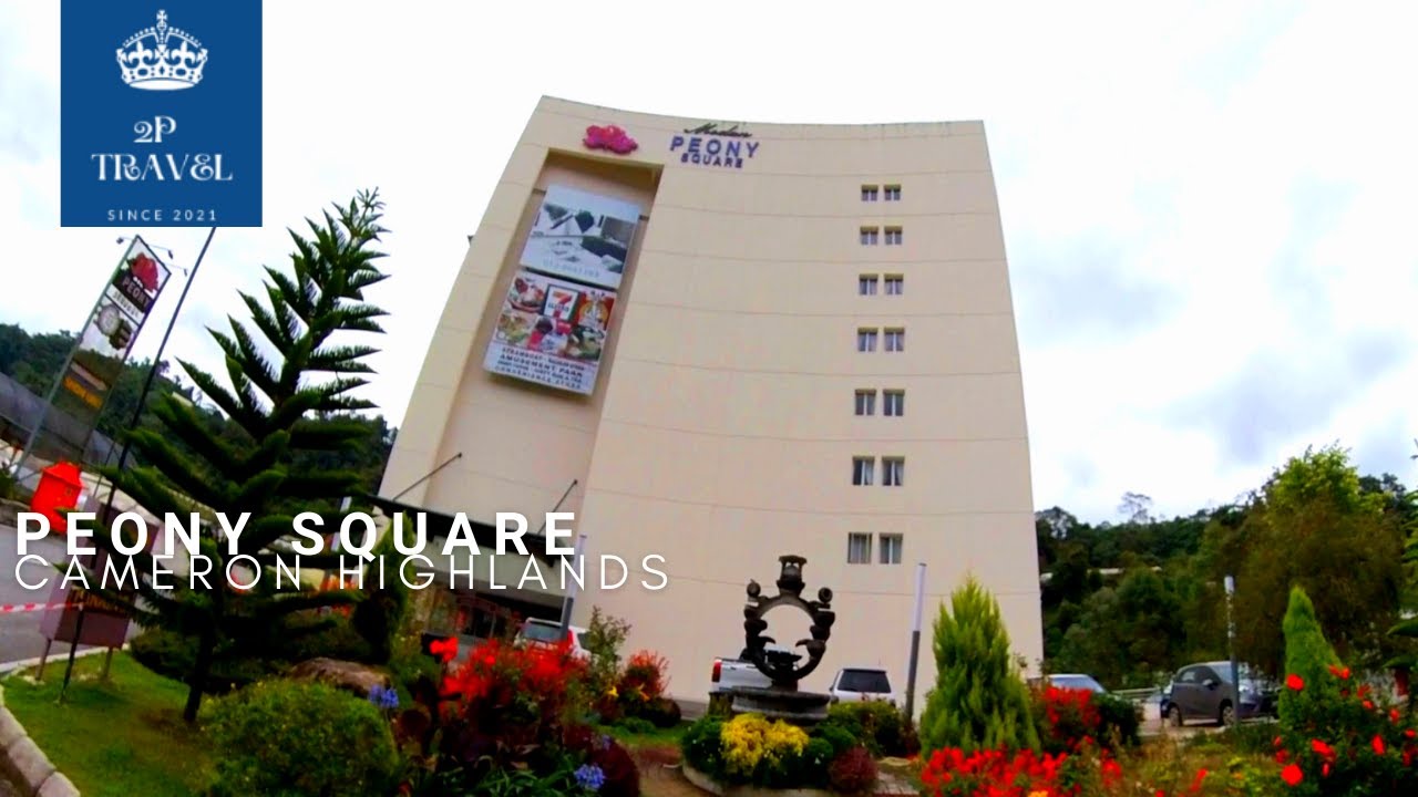 PEONY SQUARE  AREA - CAMERON HIGHLANDS STREET VIEW -  KUALA TERLA ( WALKING VIEW)