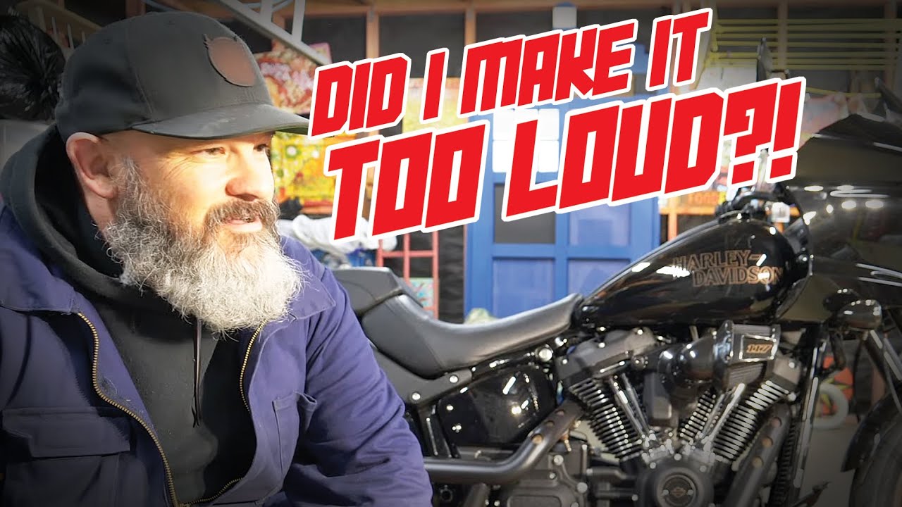 Снятие перегородок со склада Harley-Davidson Pipes • Low Rider ST