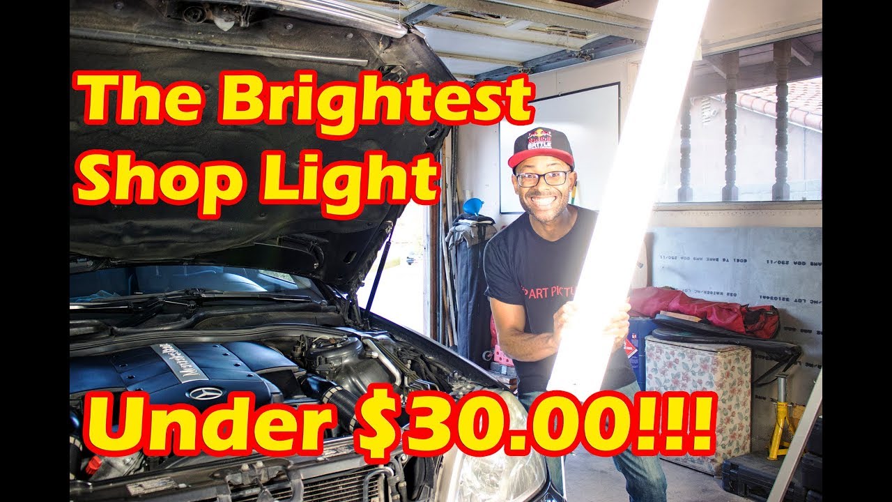 The Brightest Automotive LED Shop Light Under $30.00!!! - Braun vs FEIT