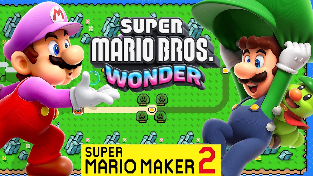 Super Mario Bros. Wonder Remade in Super Mario Maker 2
