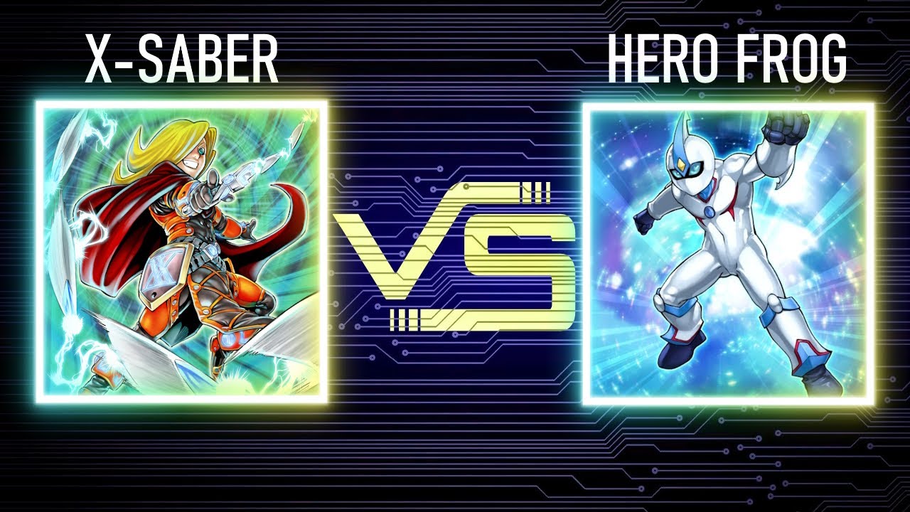 X-saber vs Hero frog | Edison Format | Dueling Book