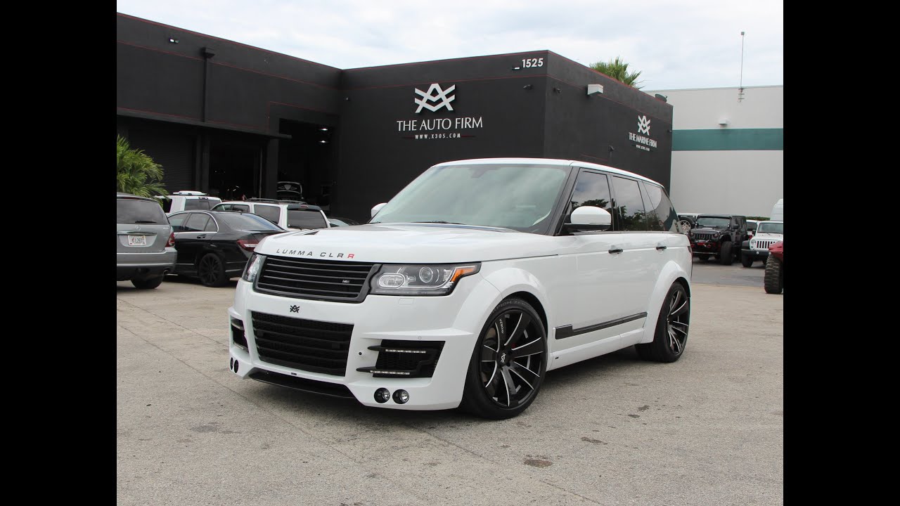Avorza Range Rover Lumma CLR R Widebody Edition done by Alex Vega at The Auto Firm