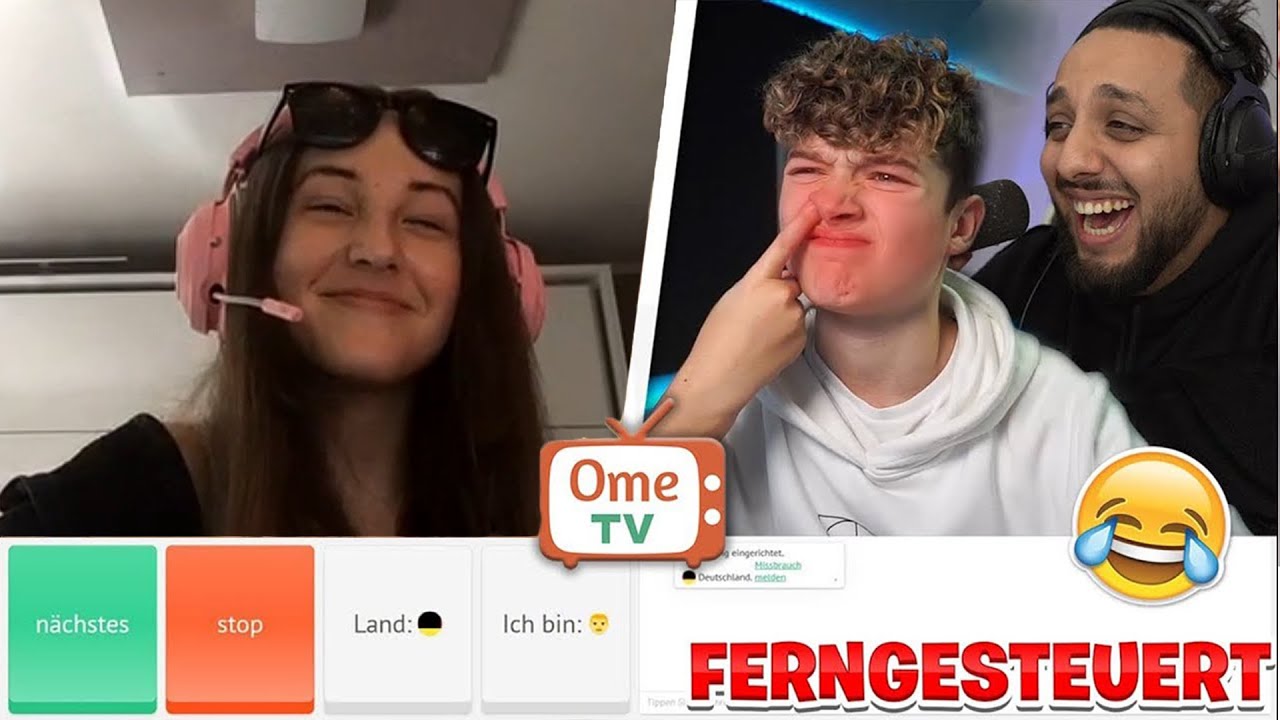 Ferngesteuert M&Auml;DCHEN Kl&auml;ren mit Danergy auf OME.TV (Grauenhaft) er nimmt Mich KOMPLETT Hops...