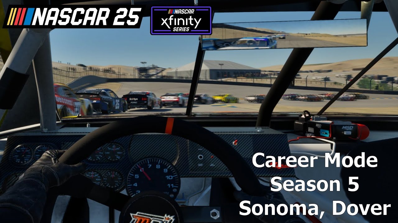Режим карьеры в NASCAR 25 - 5 сезон, 10 серия - Сонома, Довер