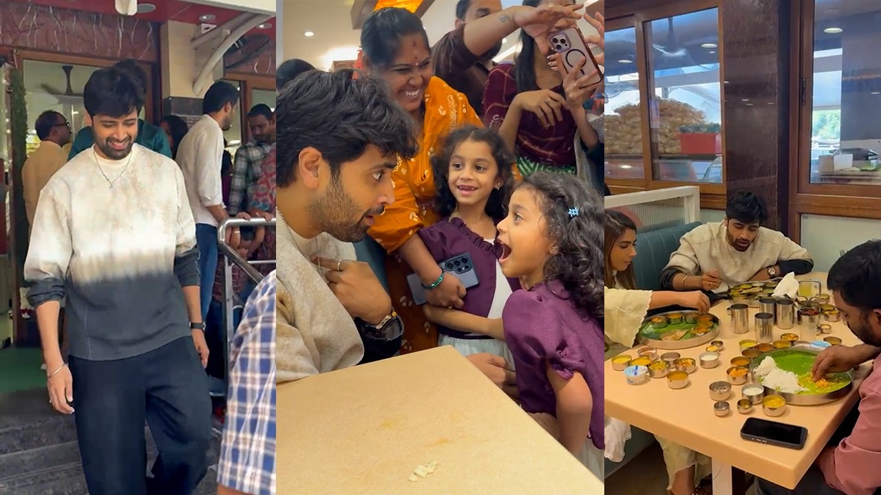 Hero Adivi Sesh Had lunch At PS4 Restaurant At Tirupati | Mana Stars