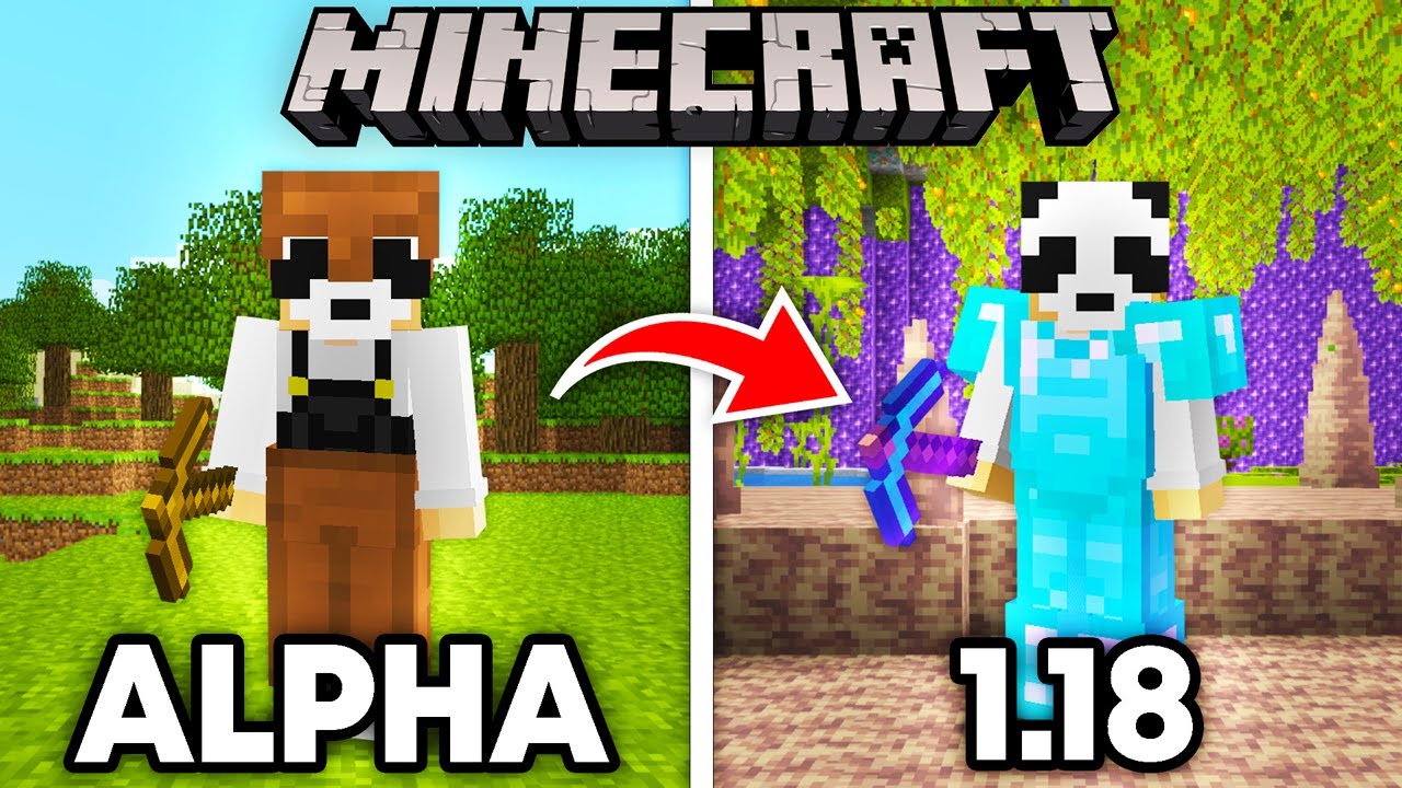 Minecraft But The World Progressively Updates...