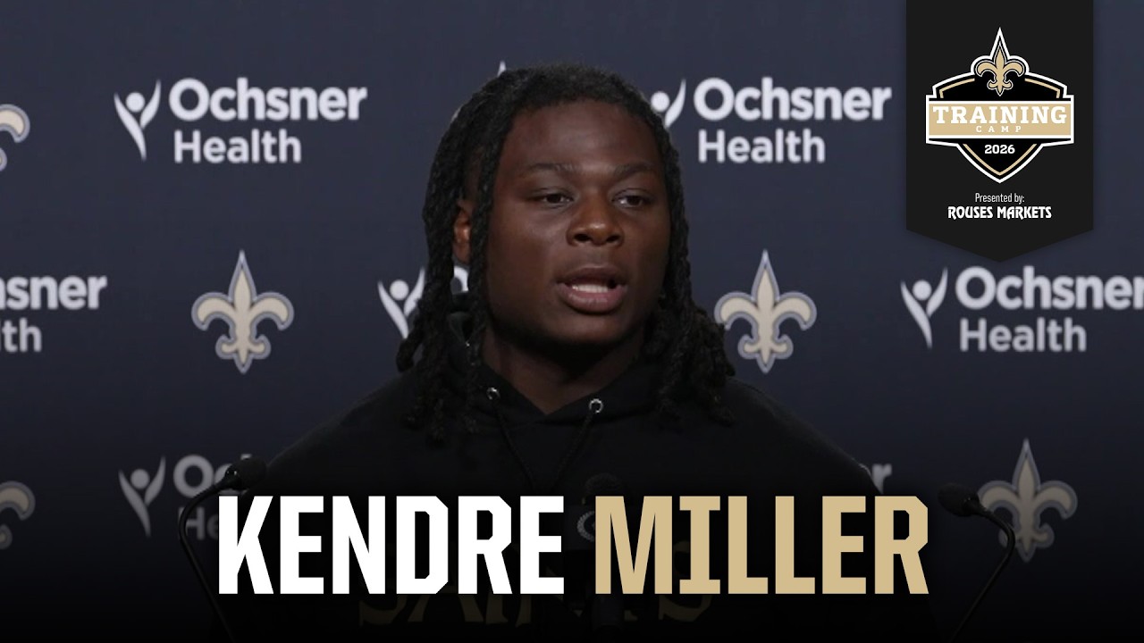 Kendre Miller o powrocie po kontuzji, Travis Etienne Jr. | Ob&oacute;z treningowy Saints 2026