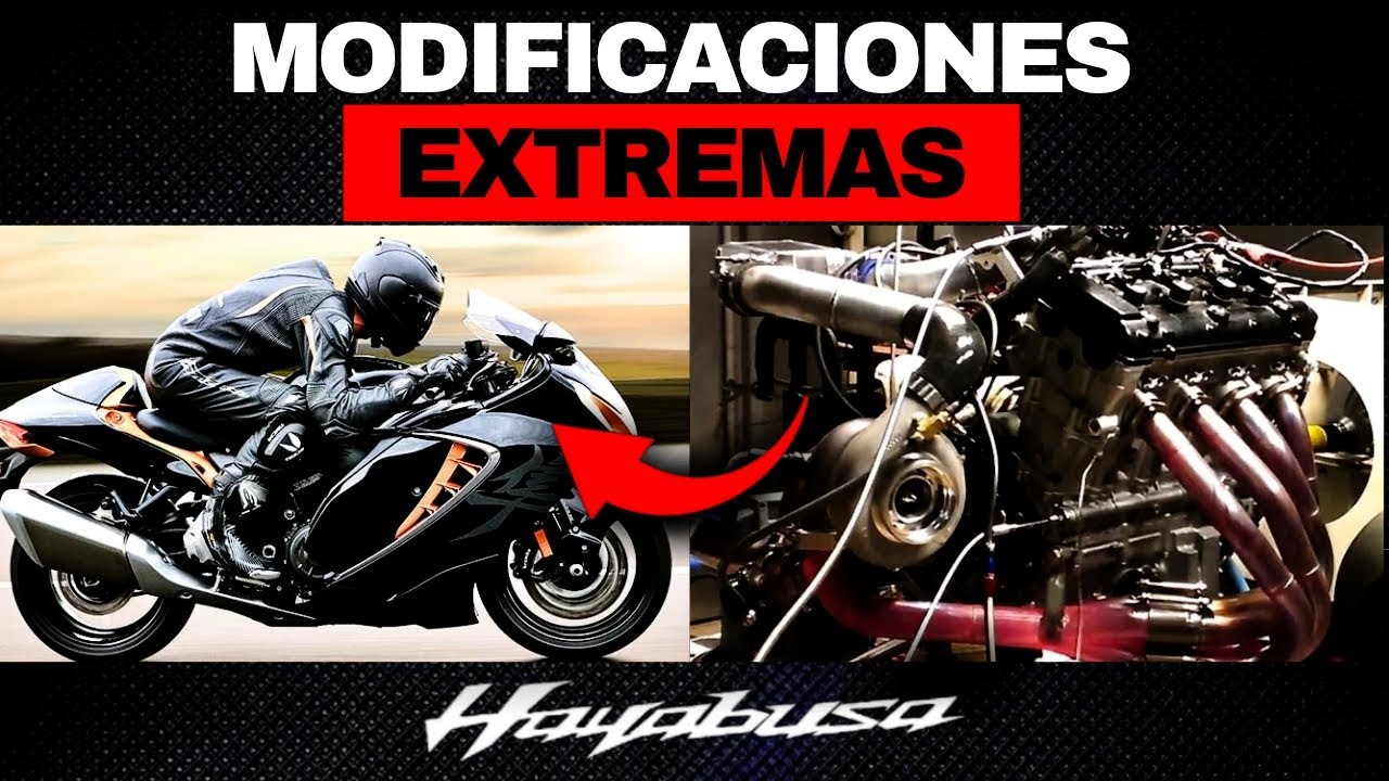 ¿POR QUÉ ELMOTOR DE LA SUZUKI HAYABUSA ES EL MEJOR PARA MODIFICACIONES EXTREMAS?