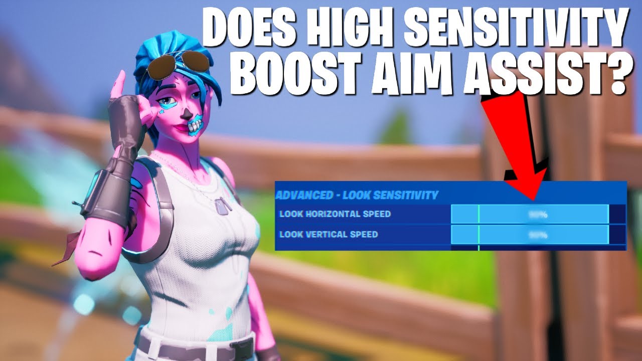 trying HIGH CONTROLLER SENSITIVITY for STRONGER AIM ASSIST (Best Fortnite Settings)