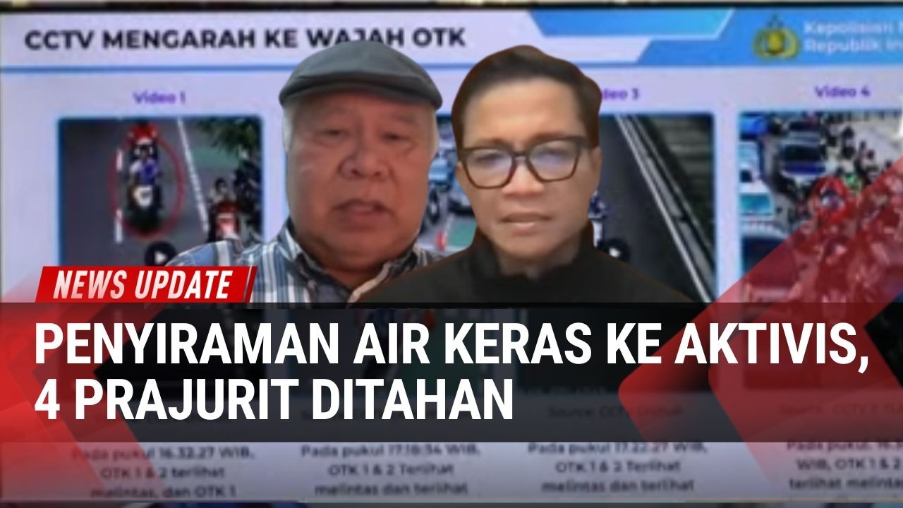 Dugaan Rantai Komando Terungkap di Kasus Penyiraman Aktivis