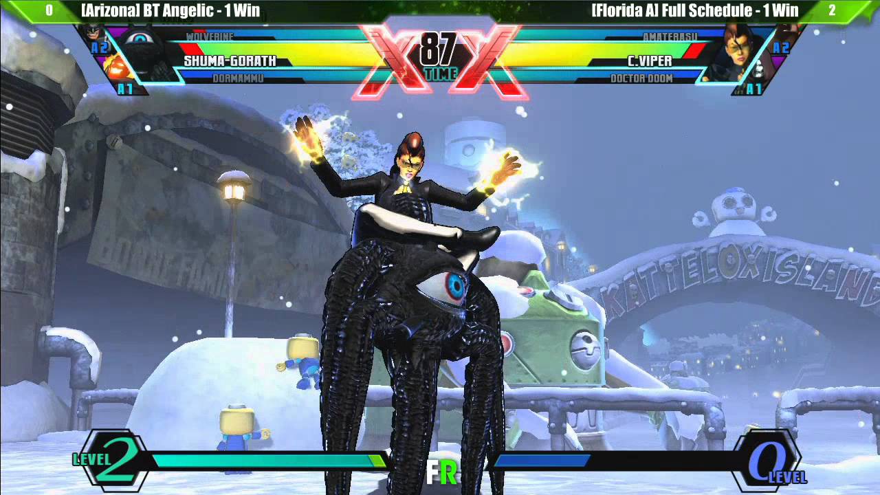 UMVC3: Curleh Mustache Battle Royale 3 Part 1