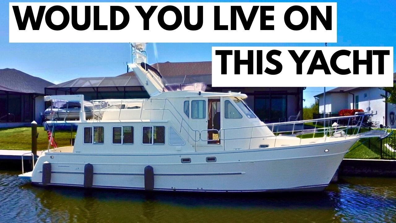 Floating Home Tour & What's Yacht Commissioning? North Pacific 43' Pilothouse | Harbor Yacht Tours