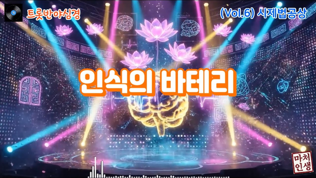 [트롯반야심경] Vol.6 시제법공상 (인식의바테리) #반야심경 #시제법공상 #인식의배터리 #트로트 #마처인생 #불교철학 #마처세대