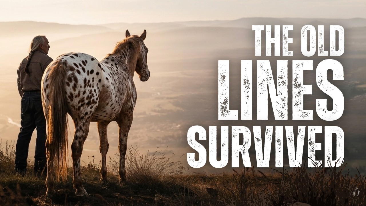 The Appaloosa Had a Blanket Pattern Nobody Recognized… Until An Elder Saw the Nez Perce Lines