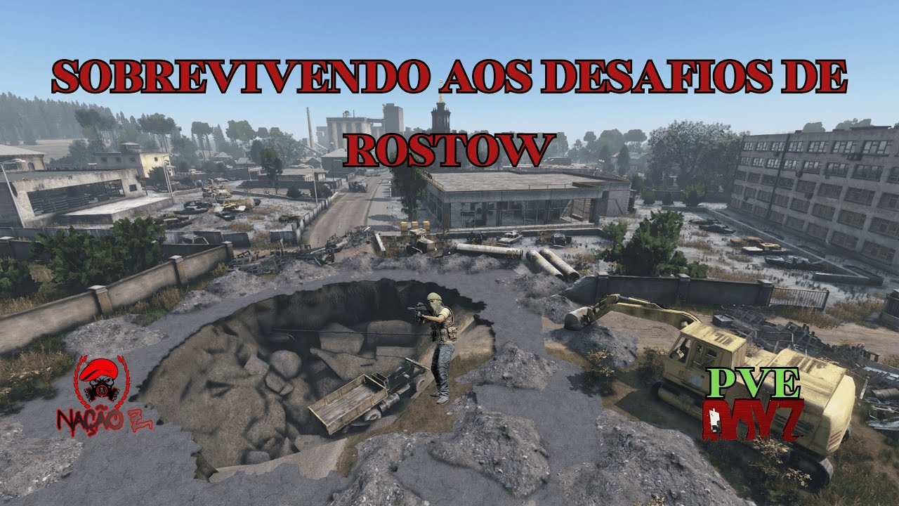DAYZ 1.28 | SOBREVIVENDO AOS DESAFIOS DE ROSTOW PVE