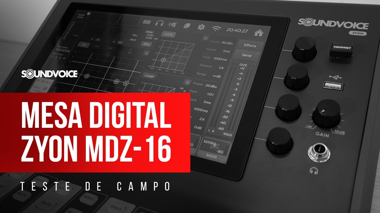 Zyon MDZ-16 em Campo: Teste Real da Mesa Digital Zyon MDZ-16 no Campeonato Nacional de Peteca