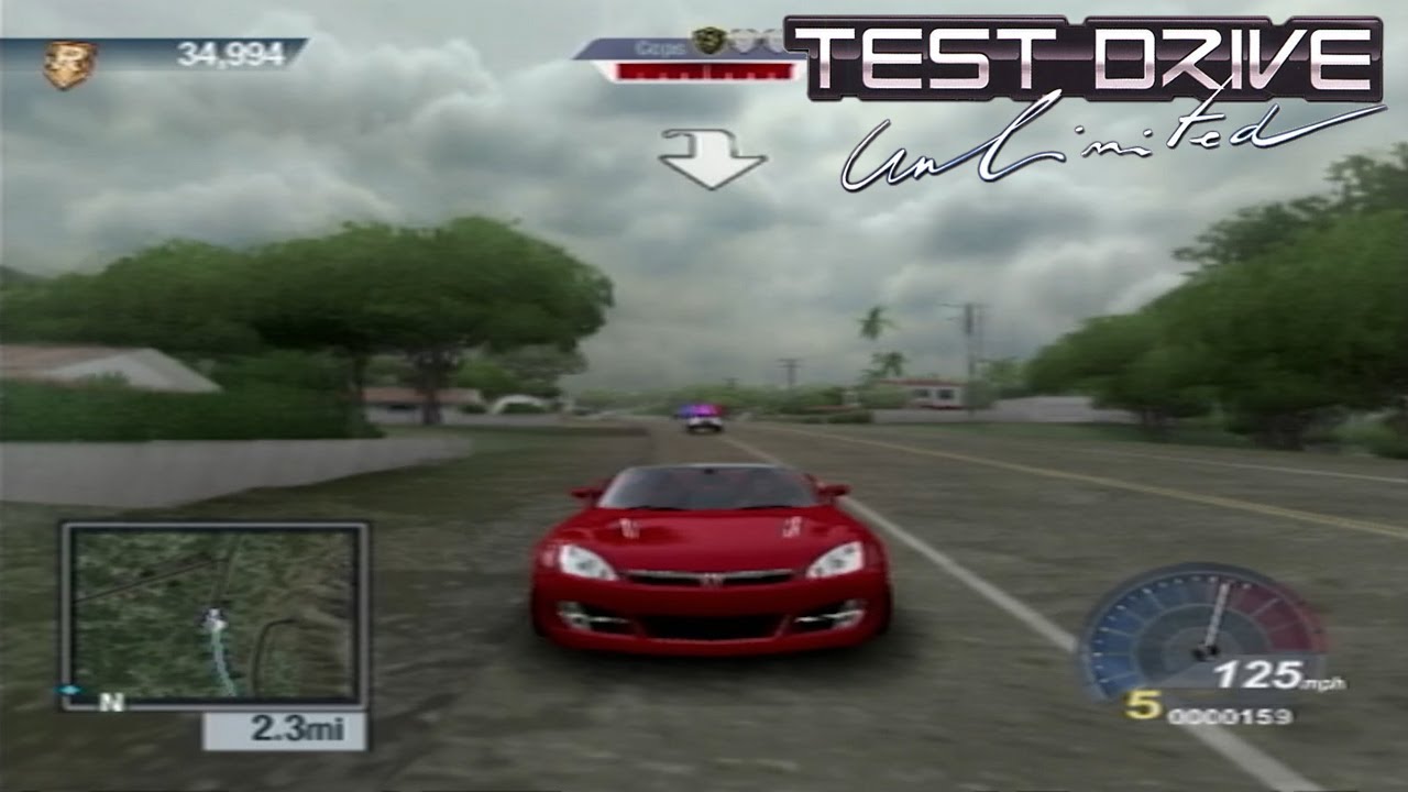 Relentless Cops (Escaping Cops) | Test Drive Unlimited on PS2