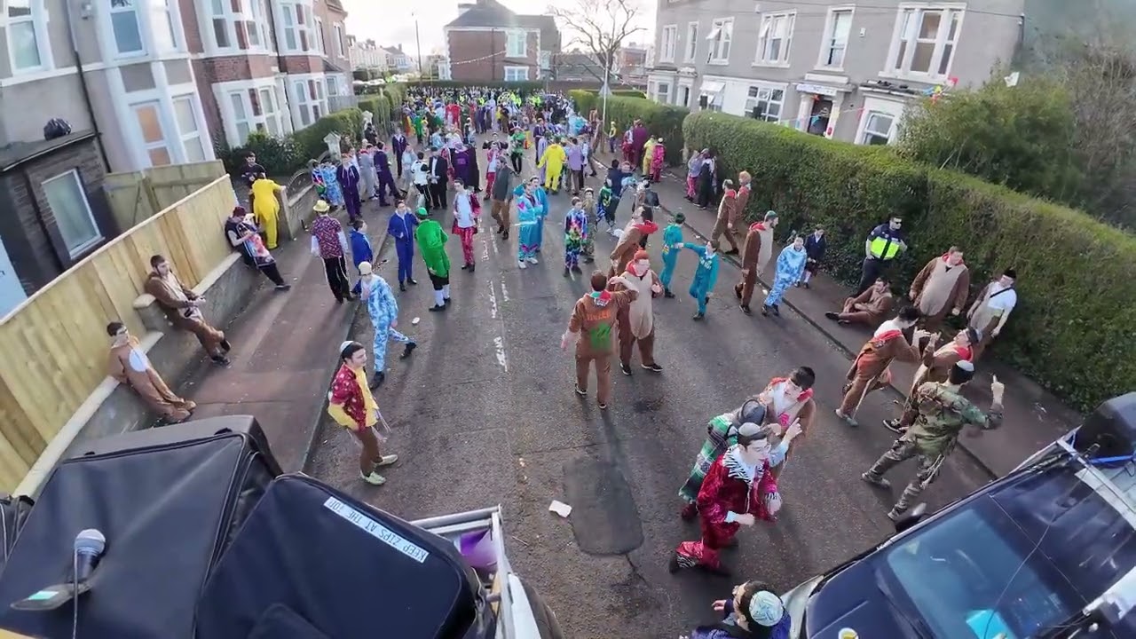 9/9 Purim Gateshead 2024 Gladstone Dancing Van POV