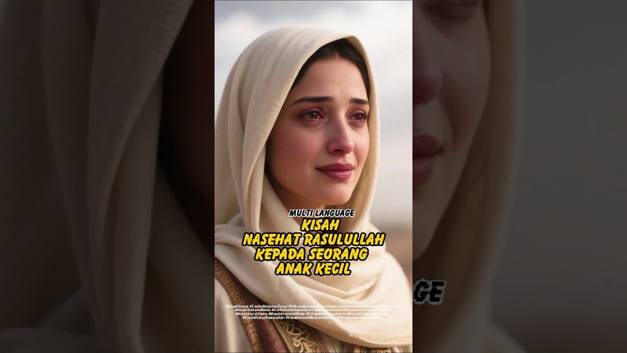 Kisah nasehat rasulullah kepada seorang anak kecil#nabimuhammadsaw #umarbinkhattab #kisahislami